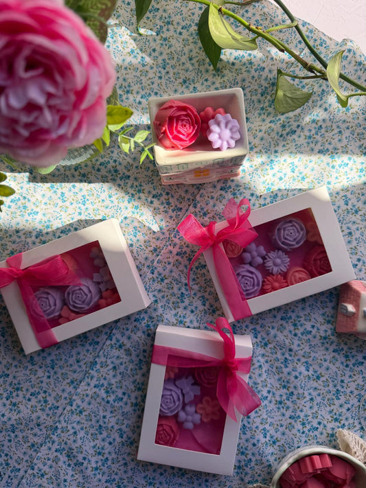 Wax Melts FLOWER DAY | Edición Limitada "London Season" – Rosa & Violeta