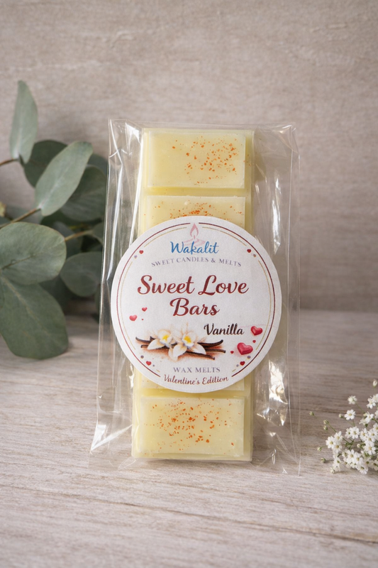 Wax Melt- Tableta Sweet Love Bars- Vainilla
