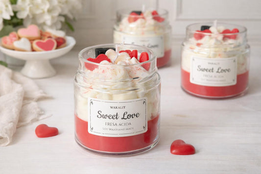 Vela chantilly Sweet Love chantilly - Fresa Ácida