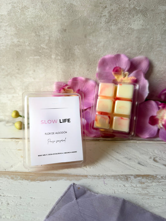 Wax Melt SLOW LIFE | Flor de Algodón - El Arte de Parar el Tiempo