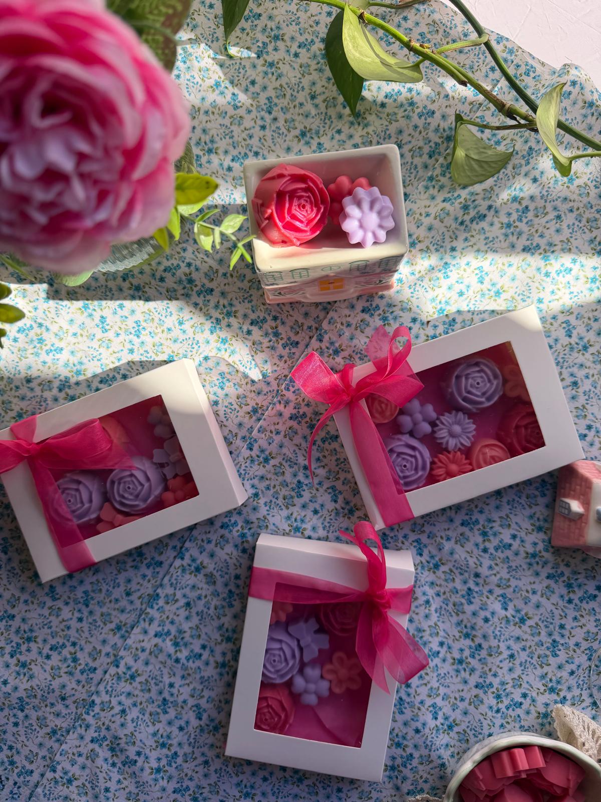 Wax Melts FLOWER DAY | Edición Limitada "London Season" – Rosa & Violeta