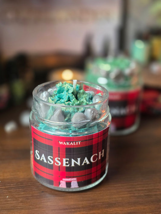 Vela Sassenach inspo Outlander|Palo santo y pino