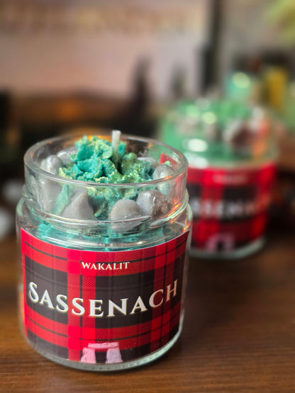 Vela Sassenach inspo Outlander|Palo santo y pino